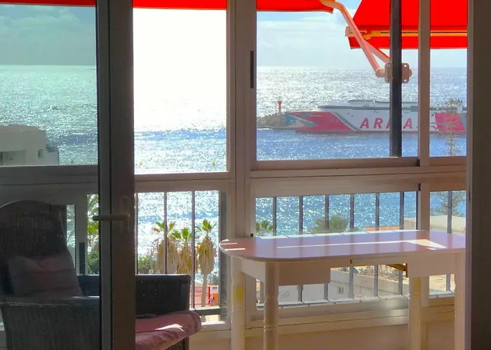 Panoramic Seaview Beachfront Playa Cristianos *