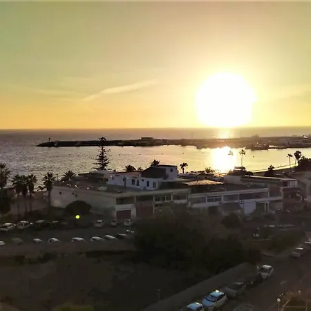 Panoramic Seaview Beachfront Playa Cristianos Apartamento