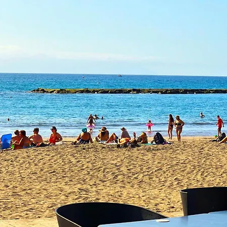 公寓 Panoramic Seaview Beachfront Playa Cristianos *